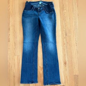 Old Navy maternity jeans.  Size 2